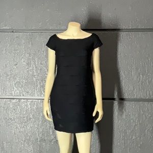 Black cocktail dress